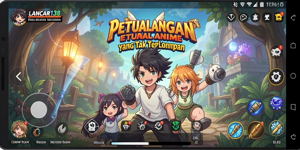 Gameplay LANCAR138 dengan karakter anime yang menakjubkan.