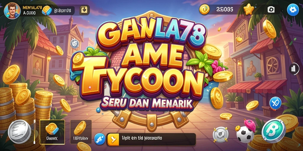 Tangkapan layar gameplay MENYALA78 yang menampilkan aksi Tycoon.
