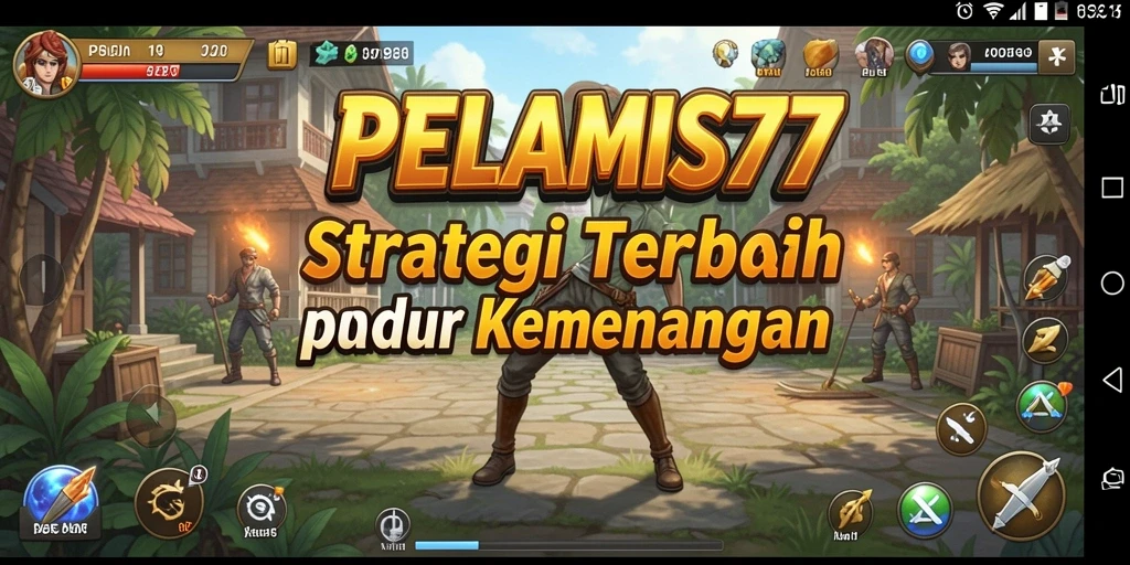 Tangkapan layar gameplay PELAMIS77 menampilkan strategi mendalam dan tantangan.
