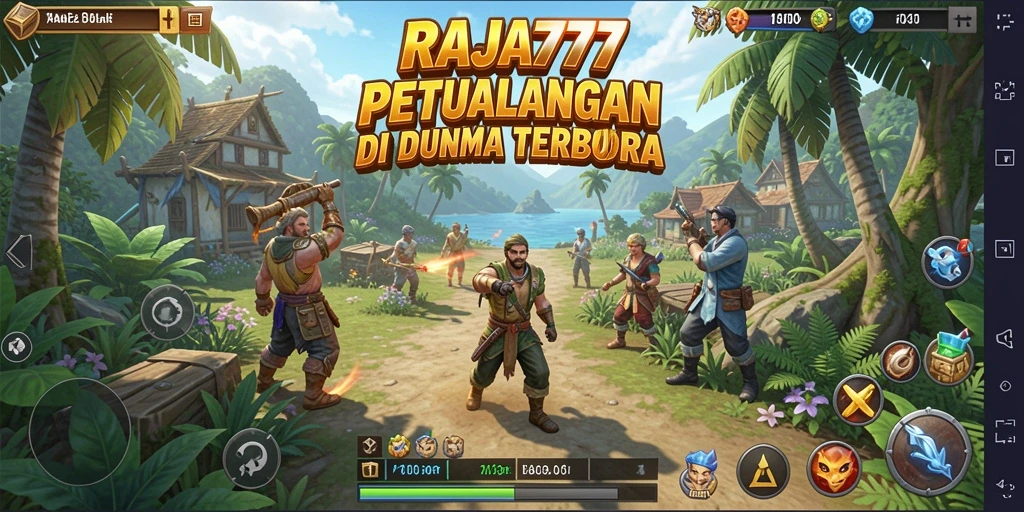 Gameplay seru di dunia terbuka RAJA777 yang menantang.