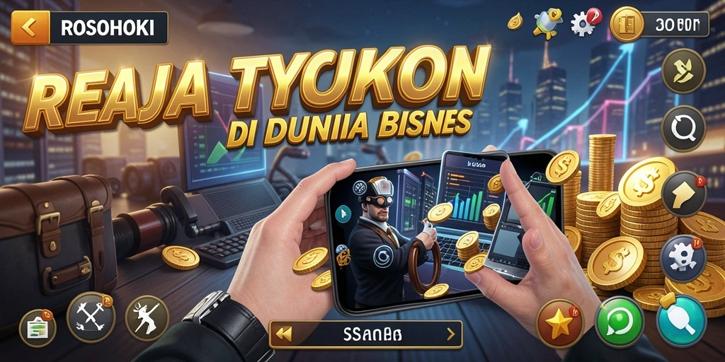 Tampilan gameplay Tycoon yang mengasyikkan dan penuh strategi.